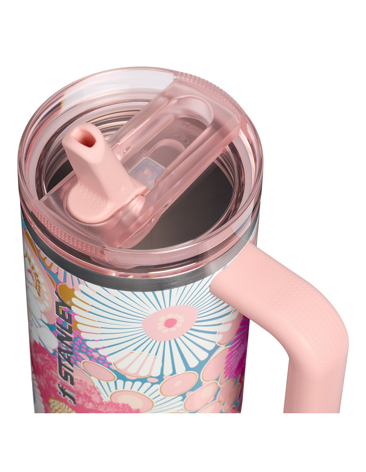 QUENCHER PROTOUR FLIP STRAW TUMBLER 30OZ SORBET WILDFLOWER
