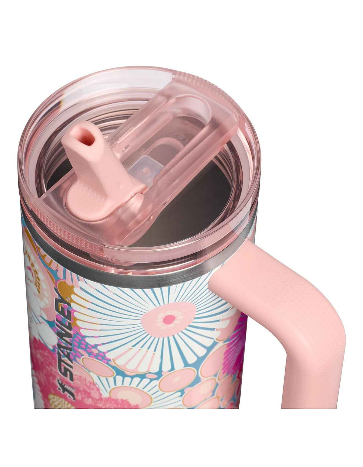 QUENCHER PROTOUR FLIP STRAW TUMBLER 30OZ SORBET WILDFLOWER