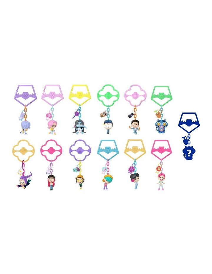 KPop Demon Hunters, Mini Collectible Keychain Figures, HUNTR/X, Saja Boys, Derpy, Sussie, & Accessories