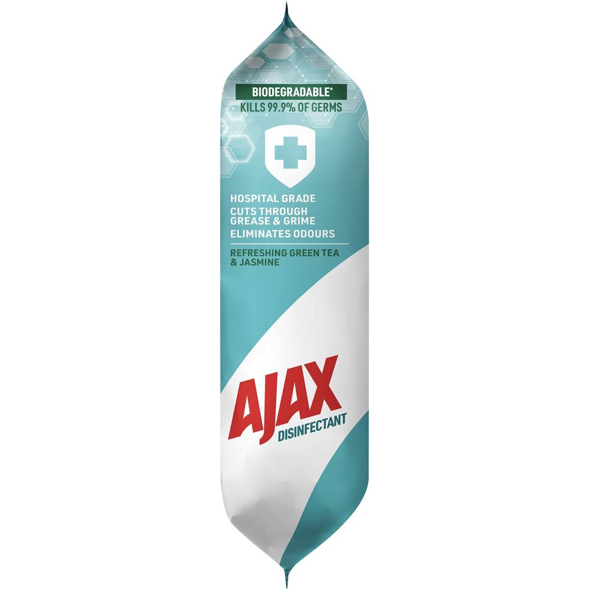 Ajax Disinfectant Cleaning Wipes Green Tea & Jasmine 110 Wipes each