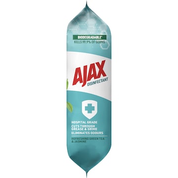 Ajax Disinfectant Wipes Green Tea & Jasmine 110 pack