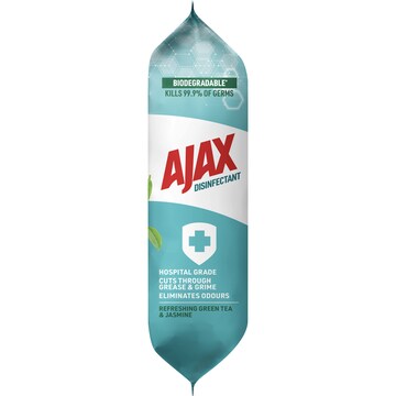 Ajax Disinfectant Cleaning Wipes Green Tea & Jasmine 110 pack