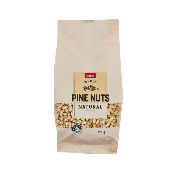 COLES PINE NUTS 150G