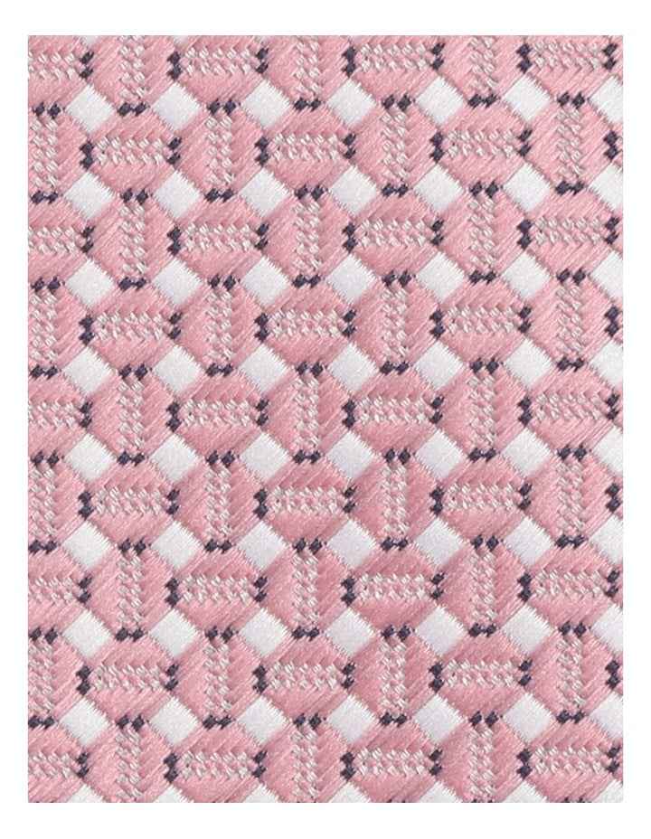 Jaquard Tie in Rose