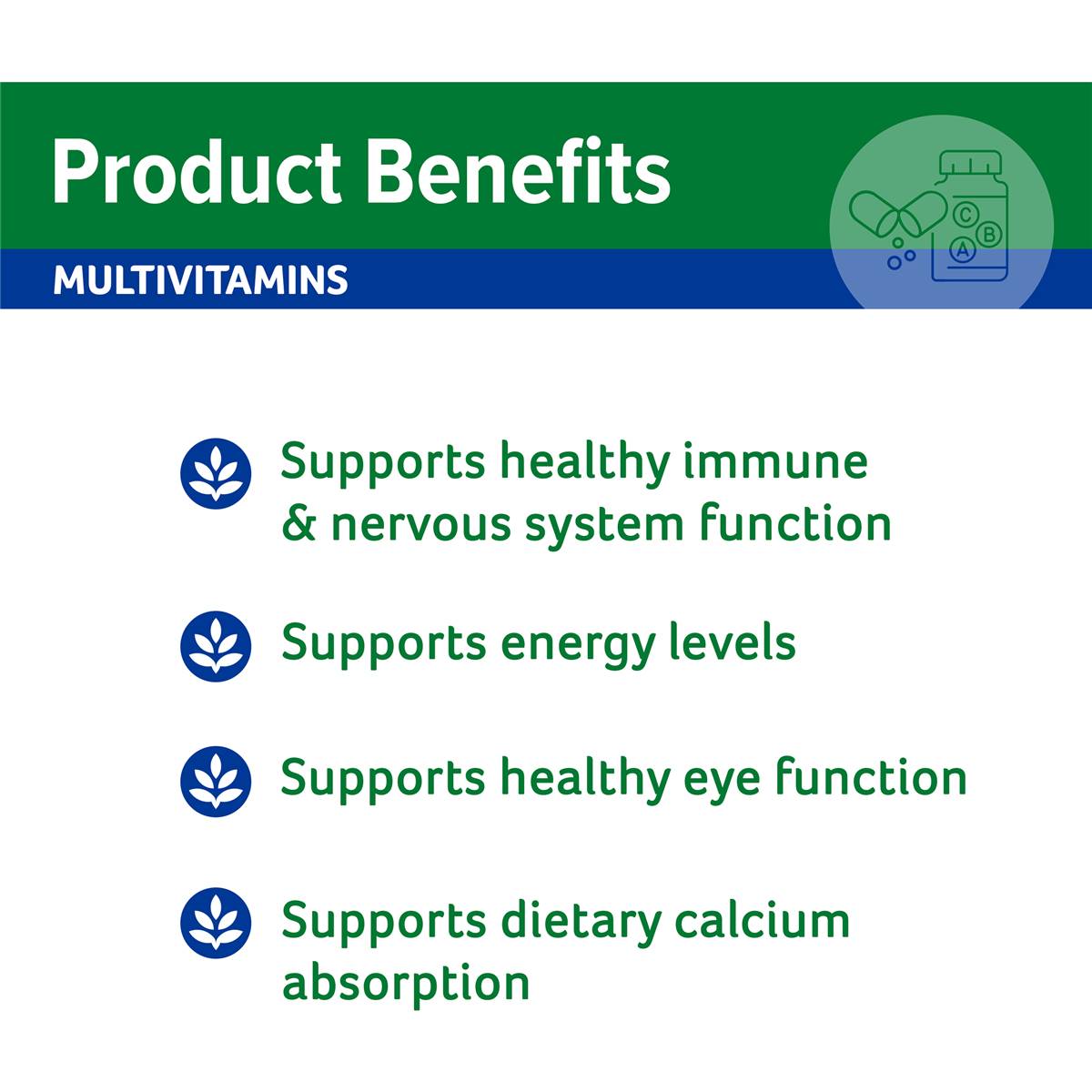 Cenovis Men's Once Daily Multivitamin Capsules 50 Pack