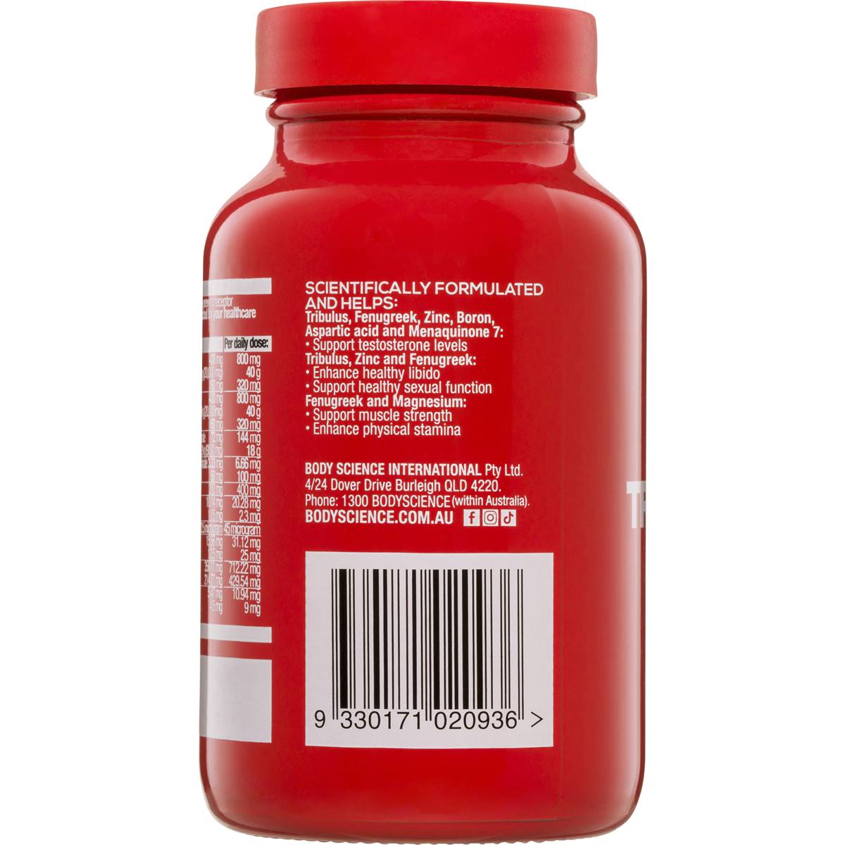 BSC Triandrobol Test 60 Tablets 60 pack