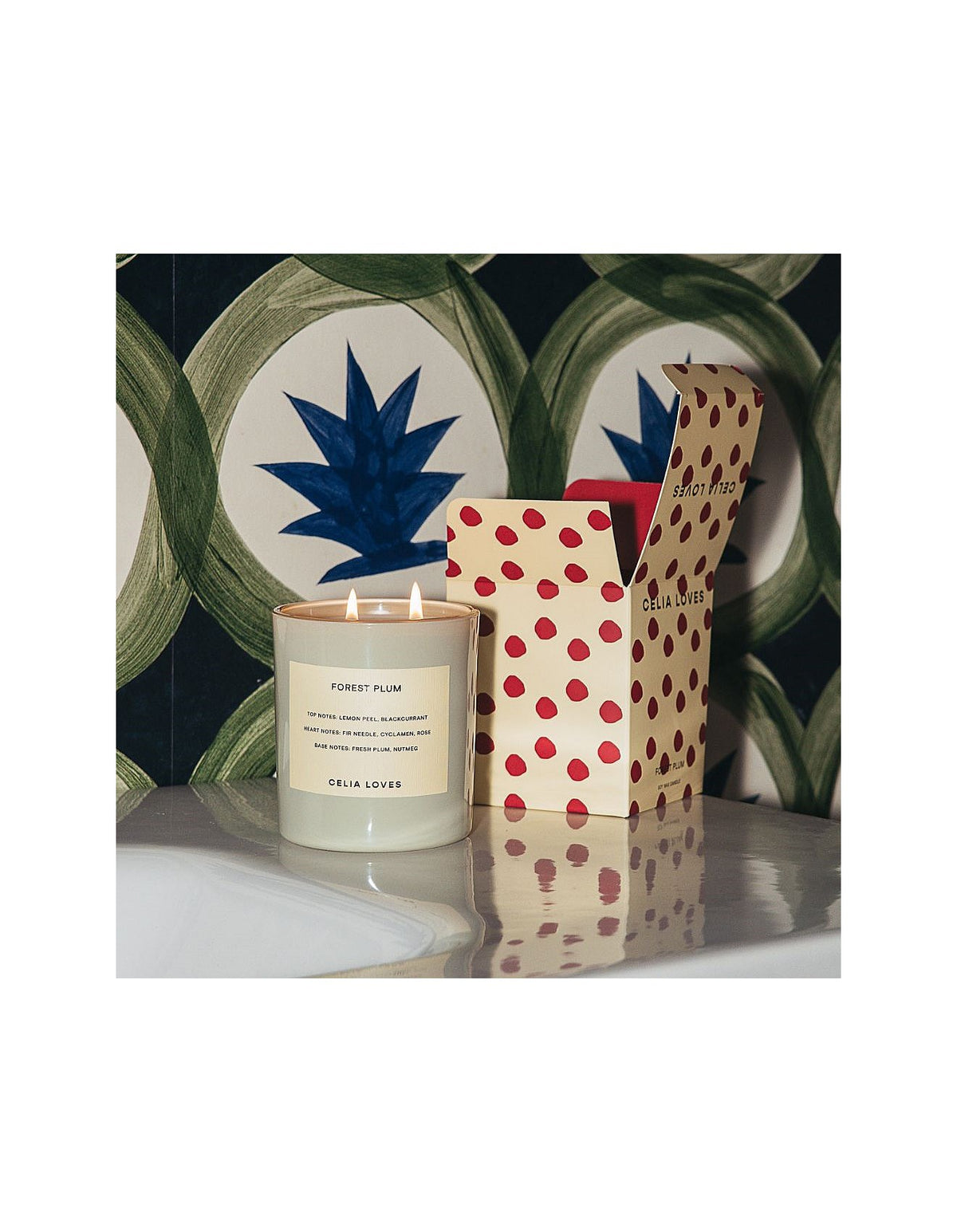 Forest Plum Soy Candle 395g