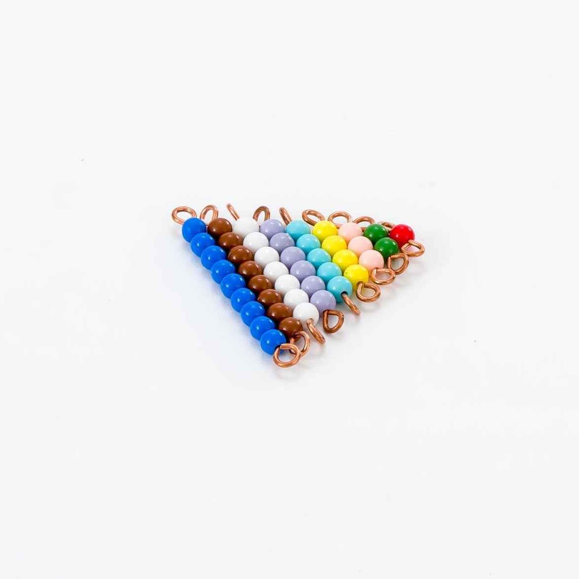 Short Bead Stairs (from 1-9 bead bars) Math Games for Kids