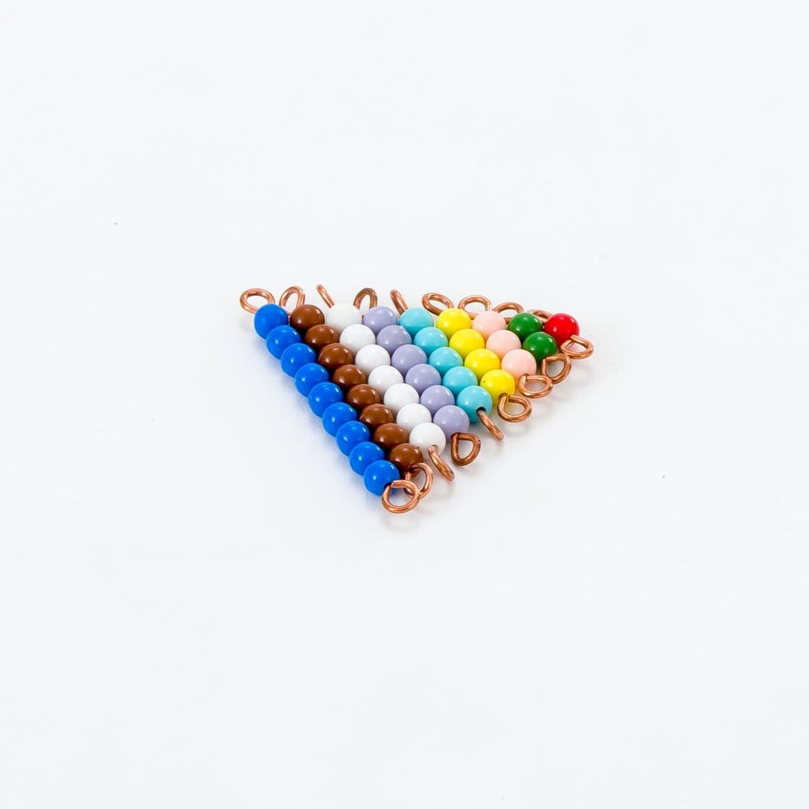 Short Bead Stairs (from 1-9 bead bars) Math Games for Kids