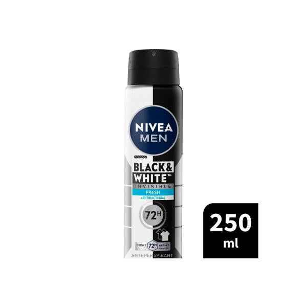Deo Aero Men Invisible Black And White Fresh