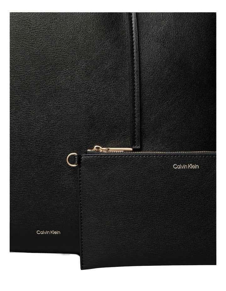 Foil Logo Tote Bag in Black