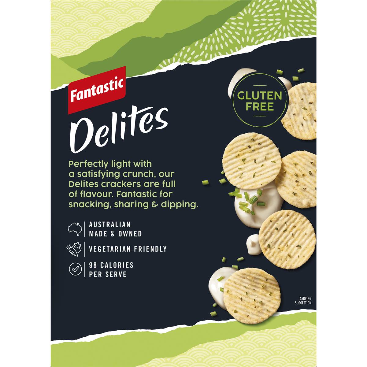 Fantastic Delites Snacks Sour Cream & Chives 100g