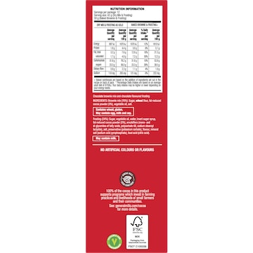 Betty Crocker Frosted Chocolate Brownie Mix 500g