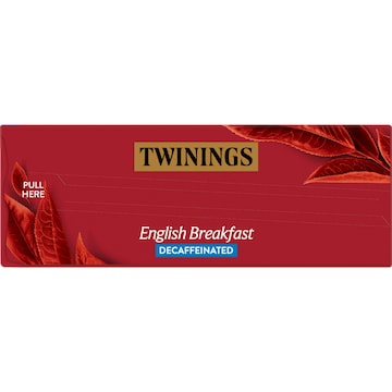 Twinings English Breakfast Tea Bags Decaffeinated 80 pack