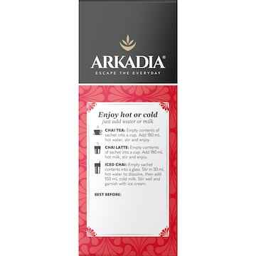 Arkadia Chai Tea Extra Spice 8 pack