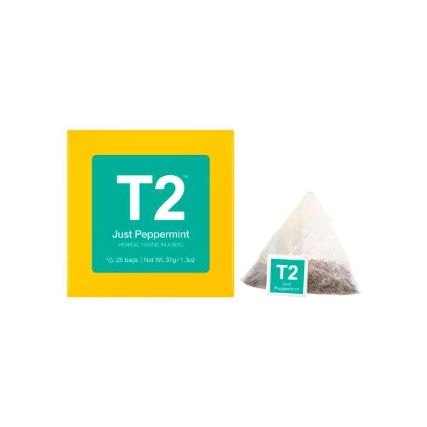 T2 JUST PEPPERMINT TEA IN A BAG 25 PACK