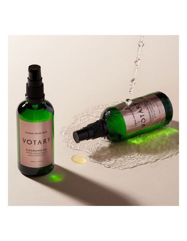 Rose Geranium & Apricot Cleansing Oil 100ml