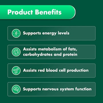 Nature's Own Vitamin B12 1000mcg Tablets For Energy 150 pack