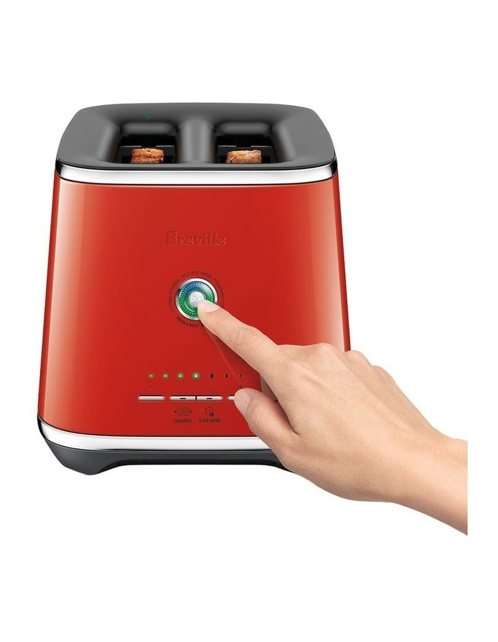 The Eye Q 850 Auto 2 Toaster BTA850PMR4IAN1 in Pomodoro Rosso