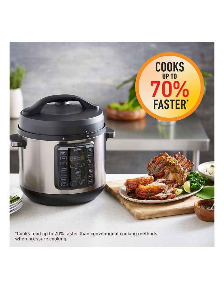 Express Pressure Multicooker XL 7.6L PEM3000SS in Stainless Steel