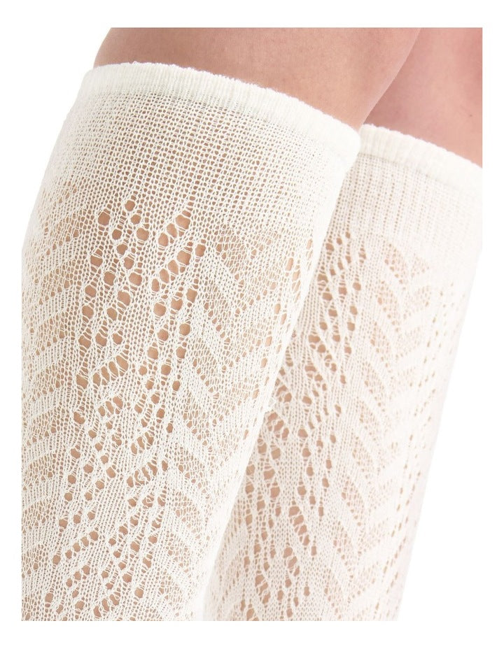 Ornella Rumi Knee High Sock in Creme