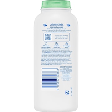 Johnson's Baby Smoothing Powder Aloe Vera & Vitamin E 200g