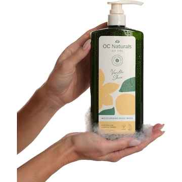 OC Naturals Vanilla Shea Moisturising Body Wash 725mL