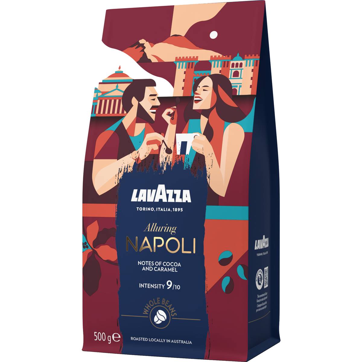 Lavazza Tales Of Italy Alluring Napoli Coffee Beans 500g