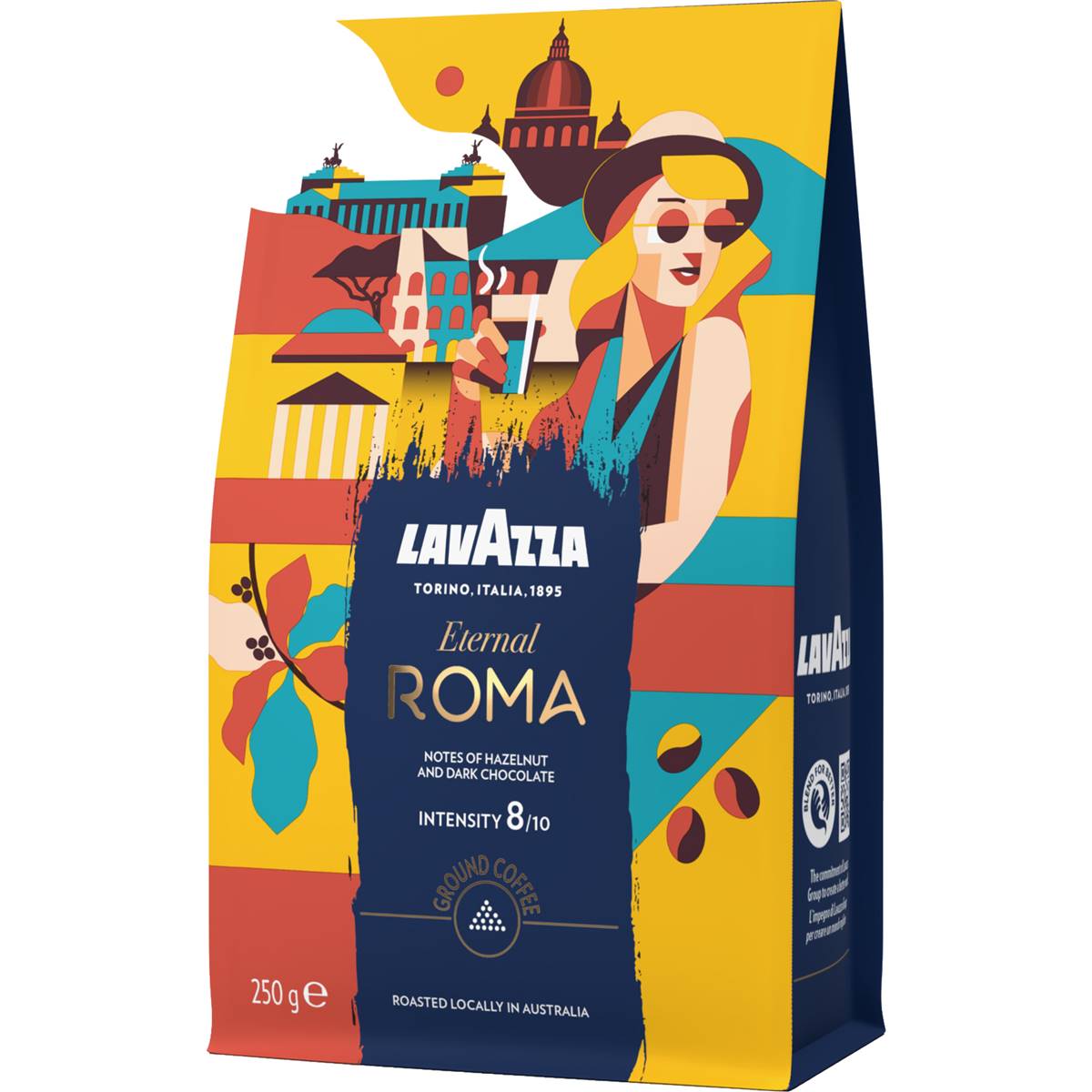 Lavazza Tales Of Italy Eternal Roma Ground Coffee 250g