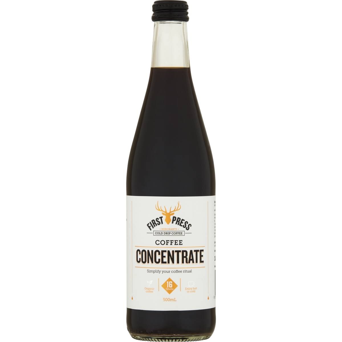 First Press Cold Drip Coffee Concentrate 500ml