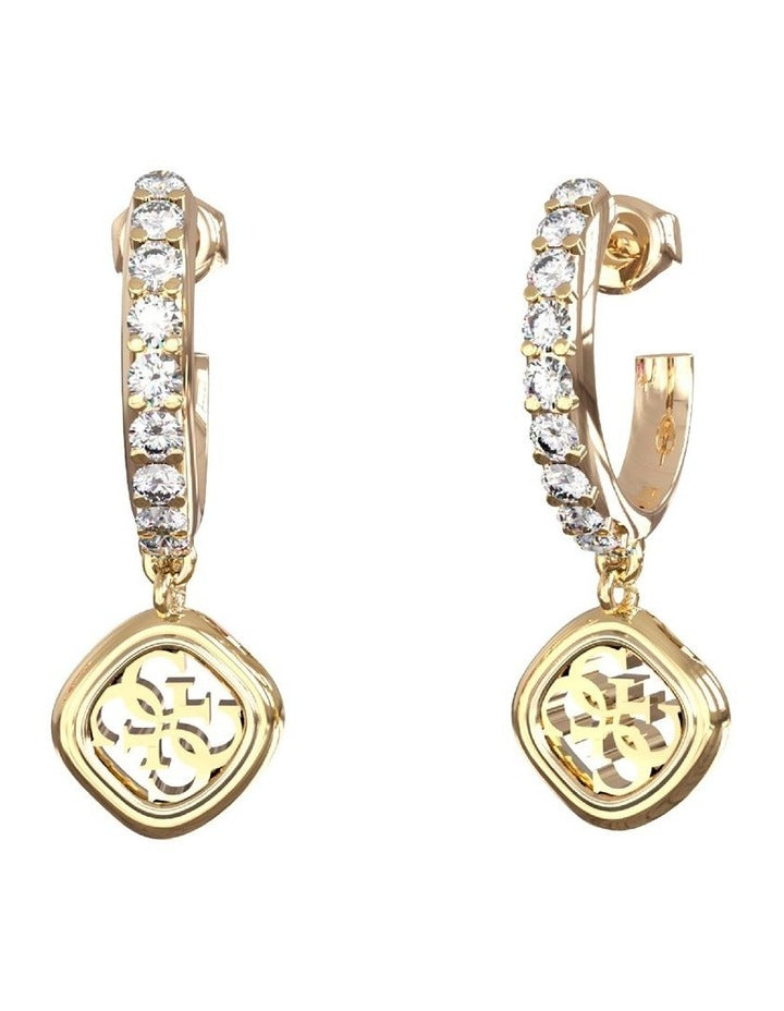 4G Hoops Earrings 24mm in Gold