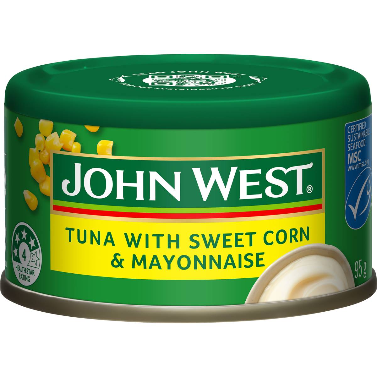 John West Sweet Corn & Mayonnaise Tuna Tempters 95g