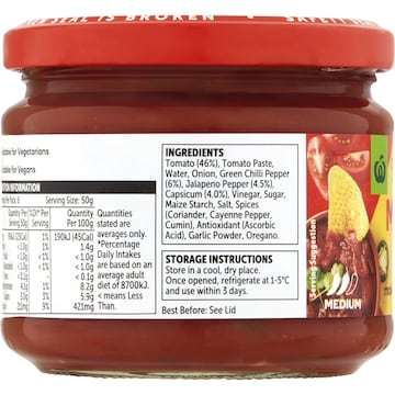 Woolworths Medium Salsa 300g