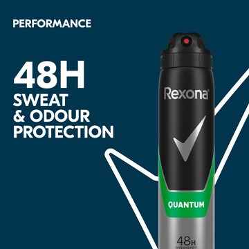 Rexona Men 48hr Deodorant Aerosol Quantum 250mL