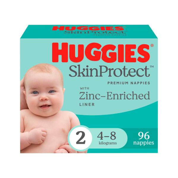 Skin Protect Newborn Nappies Size 2