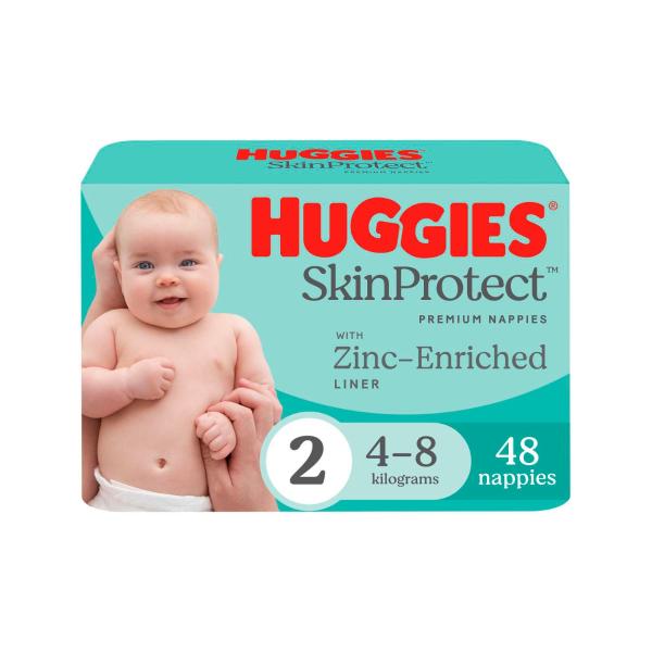 Skin Protect Newborn Nappies Size 2