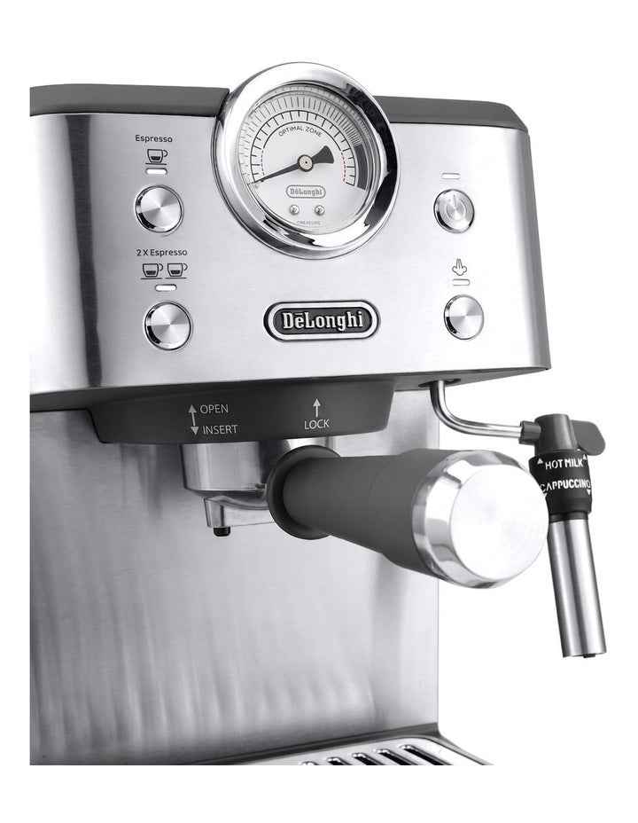 Classic Manual Coffee Machine EM450M in Metal