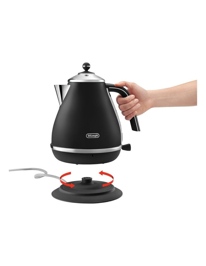 Icona Capitals Kettle 1.7L (KBOC2001.BK) in Edinburgh Black