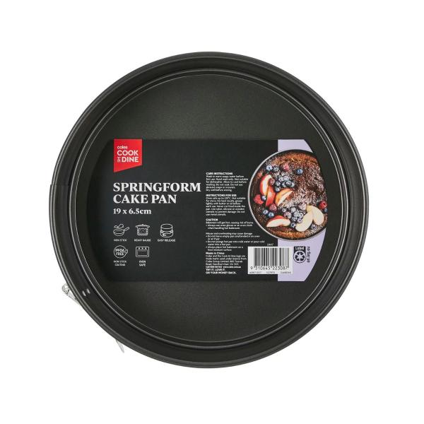 COLES SPRINGFORM CAKE PAN