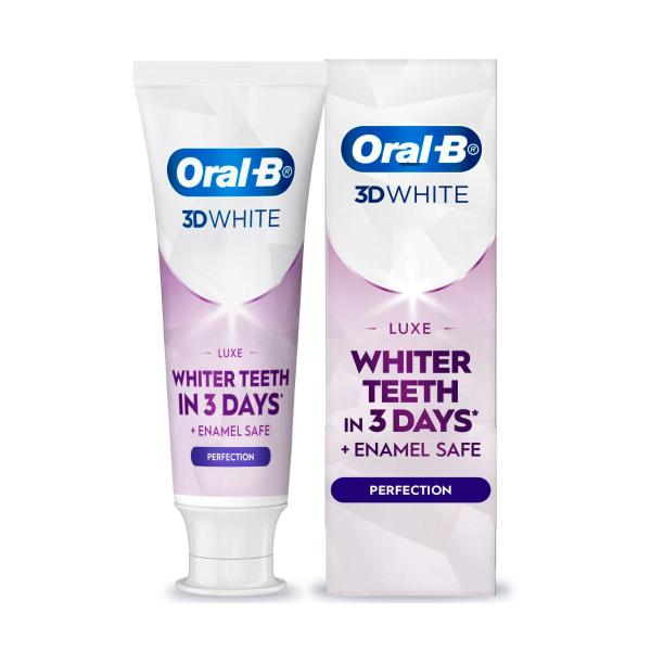 ORAL B 3DWHITE LUXE PERFECTION WHITENING TOOTHPASTE 95G