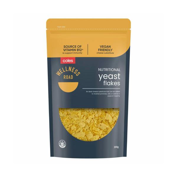 WELLNESS ROAD NUTRITIONAL YEAST FLAKES:200G