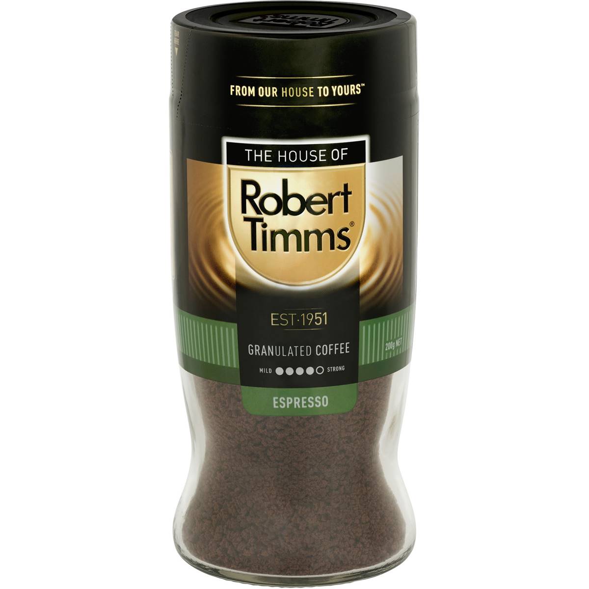 Robert Timms Premium Espresso Granulated Coffee 200g