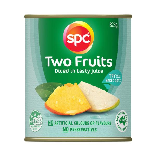 Diced Two Fruits in Natural Juice Canned