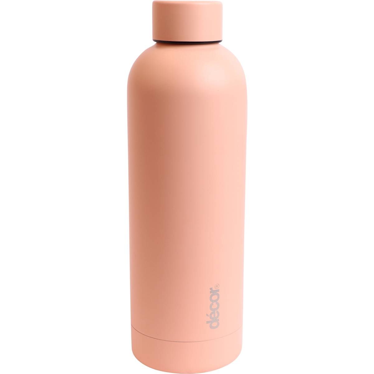 Decor Screw Top Double Wall Water Drink Bottle 500mL Assorted each