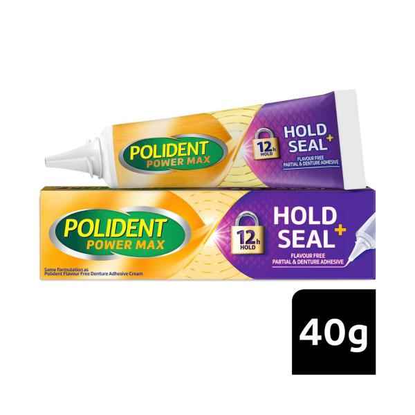 Hold and Seal Adhesive Cream for dentures and partials