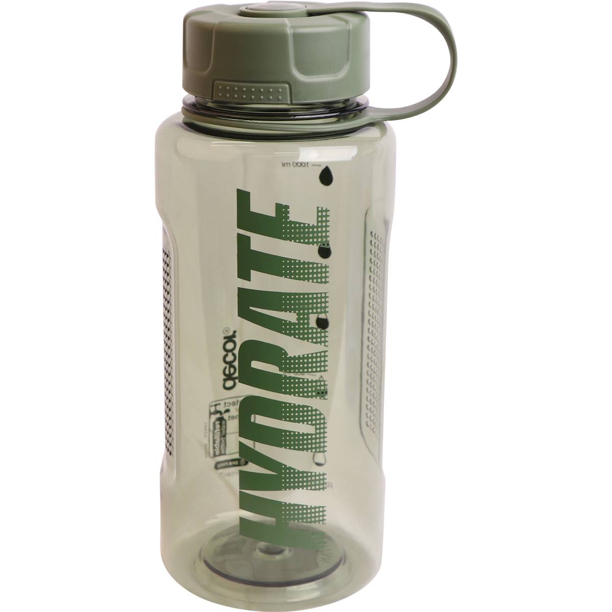 Decor Hydrate Tritan Water Drink Bottle 1.2L Assorted each