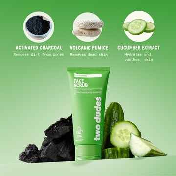 Two Dudes Face Scrub For Men 75mL