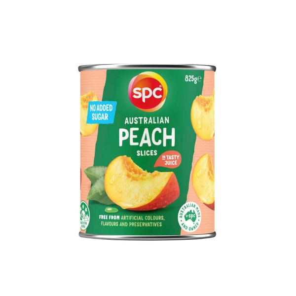 SPC PEACHES SLICED IN JUICE:825 GRAM