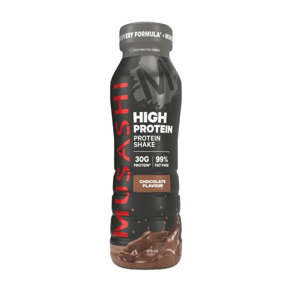 MUSASHI HIGH PROTEIN SHAKE ICED CHOCOLATE 375ML