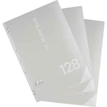 Woolworths Binder Folder A4 128 Pages 3 pack